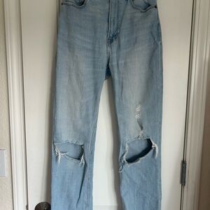 Abercrombie & Fitch Women’s Ankle Straight Ultra High Rise Jeans - Size 00R